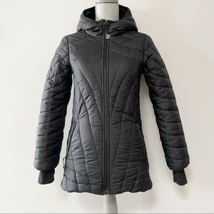 Lululemon Ivivva quilted puffy jacket in black